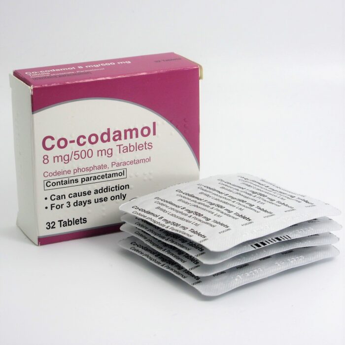 CO-CODAMOL 8MG/500MG TABLETS