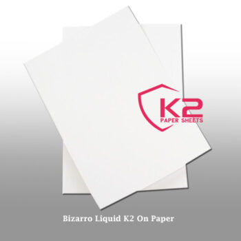 Bizarro Liquid K2 on Paper